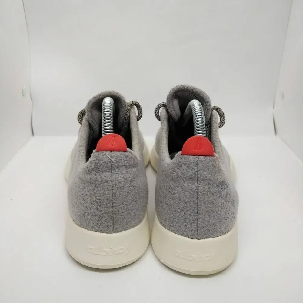 Allbirds Wool Runners Casual Sneakers Womens Size 10 Grey‎ Orange Fashion Shoes